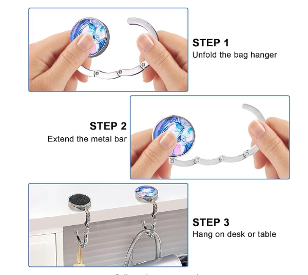 Chic-Hook in Ocean Blue Marble - LIMITED RELEASE